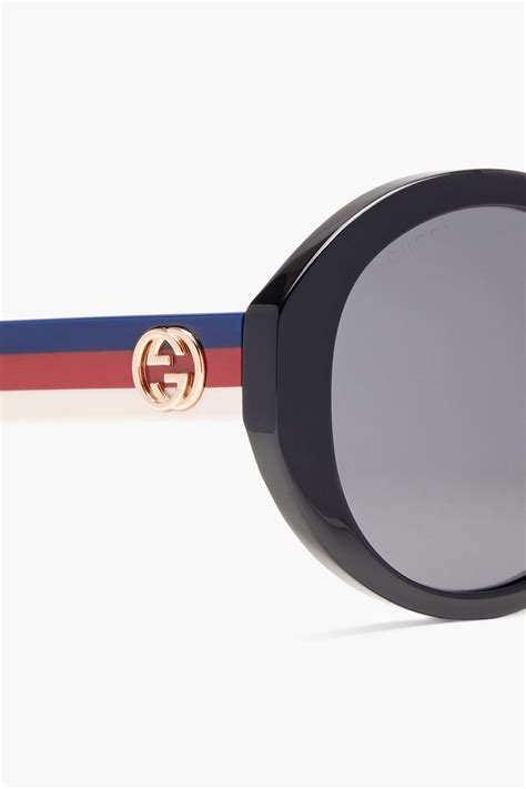 gg0288sa gucci|round frame acetate sunglasses gucci.